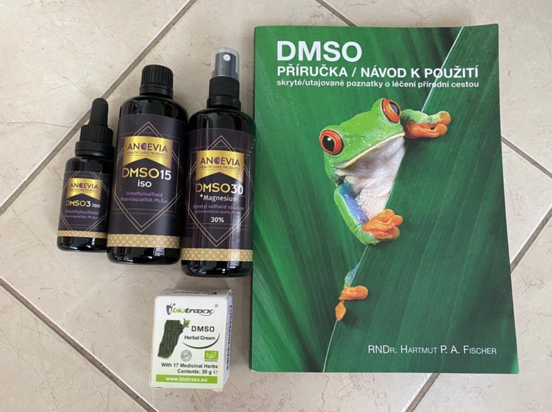 DMSO prirucka / návod k pouziti Hartmut Fischer