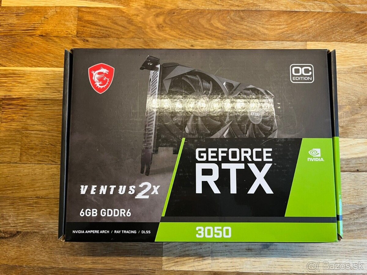 MSI GeForce RTX 3050 VENTUS 2X 6G OC