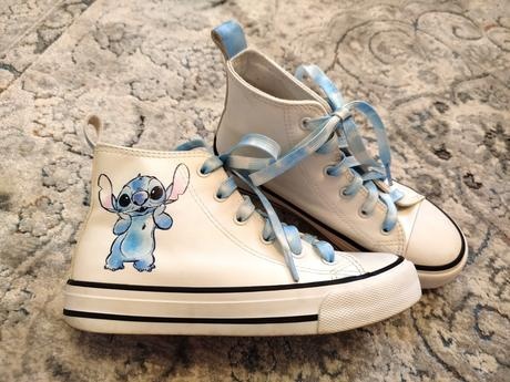 Členkové tenisky Stitch veľkosť 32 - dievčenské