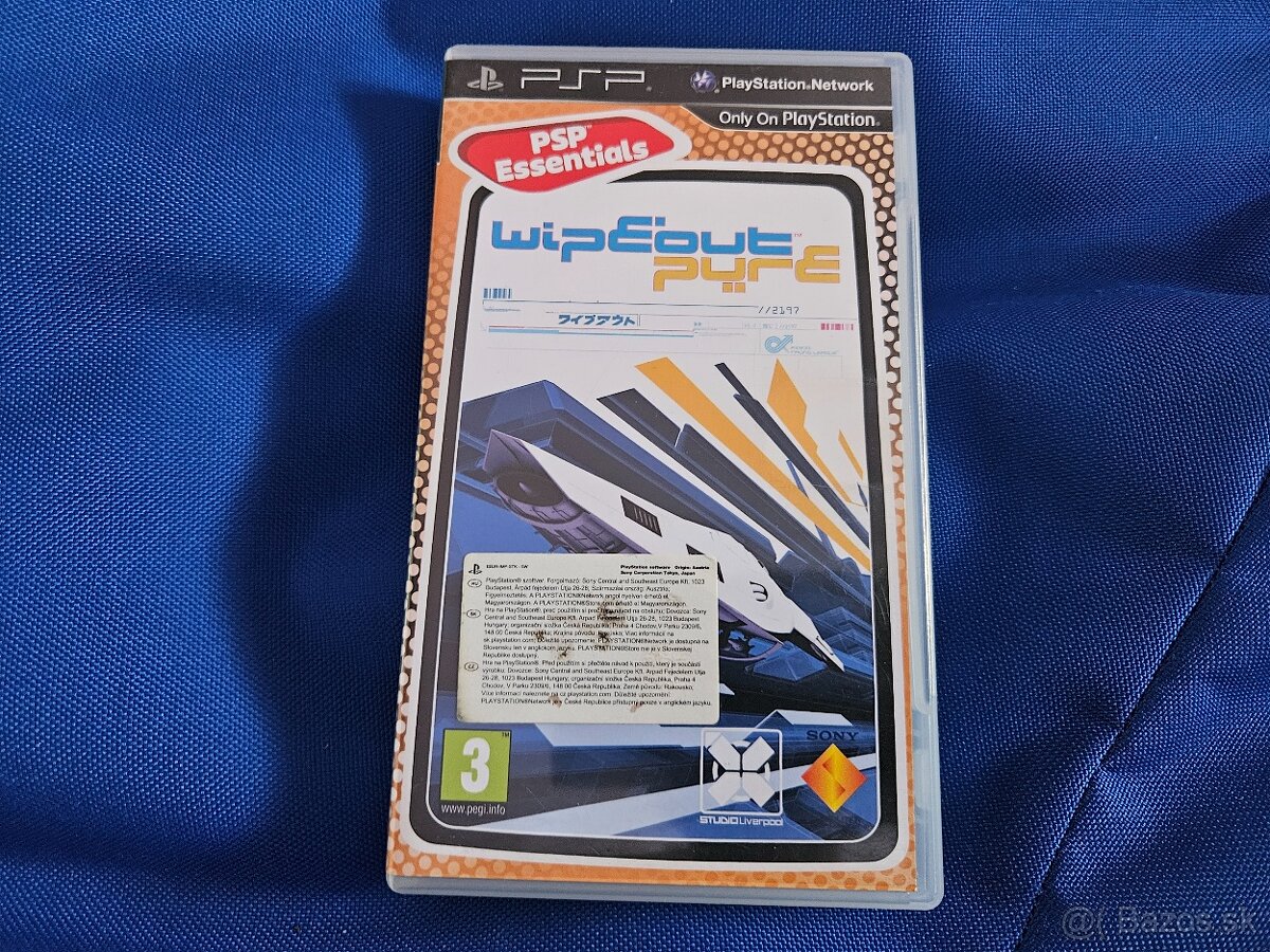 wipeout Pure na PSP 10e