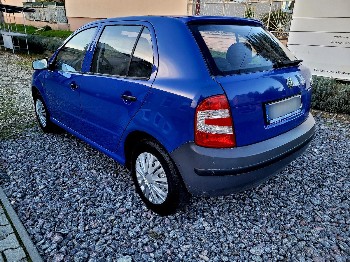 Škoda Fabia 1.2 htp  1.majitel