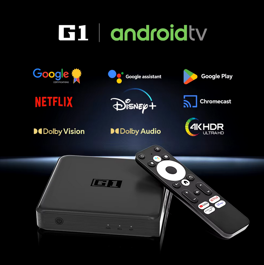 Novy Android TV BOX Kinhank G1 4K HDR