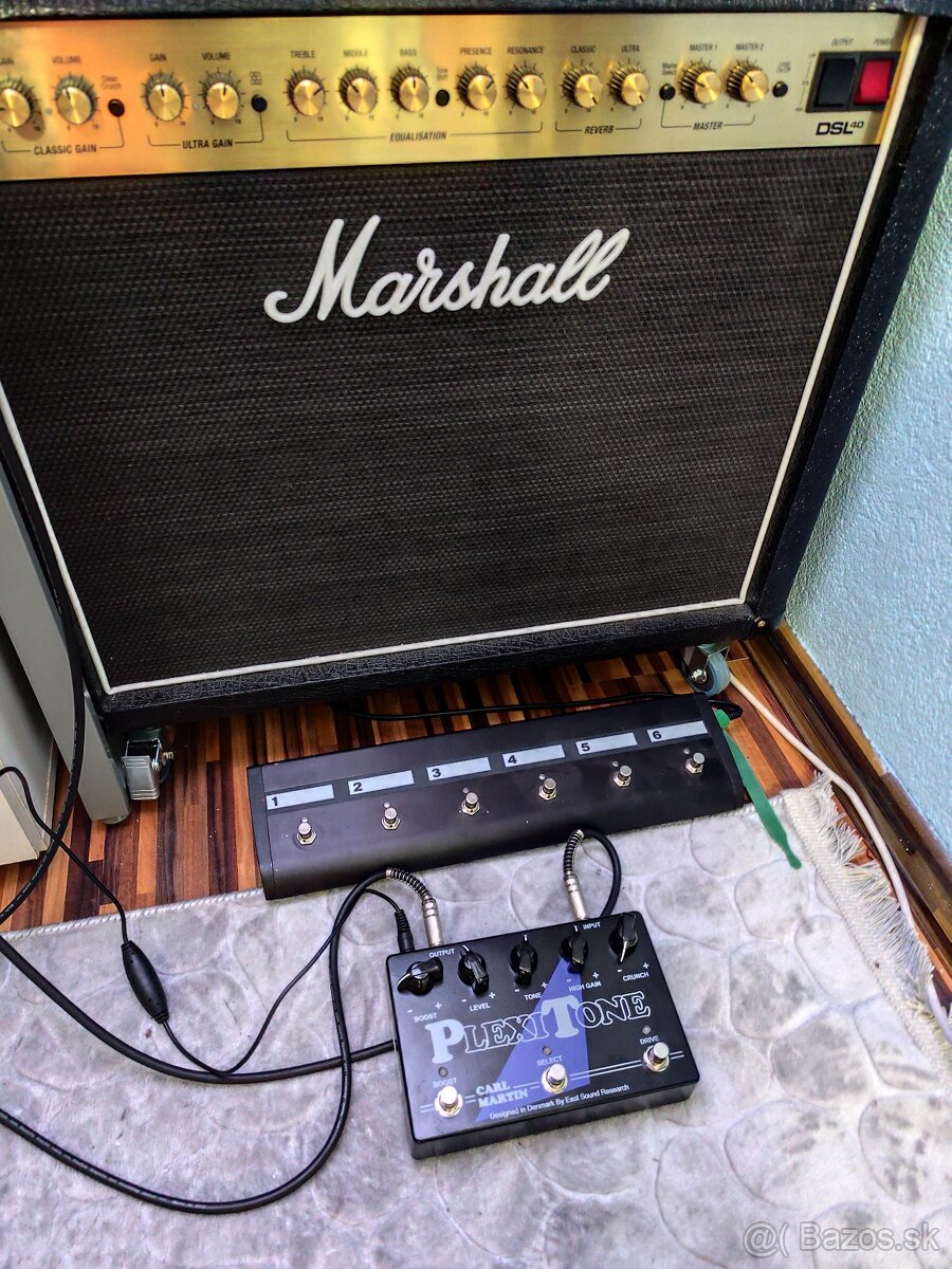 Marshall DSL 40 CR , Carl Martin Plexitone