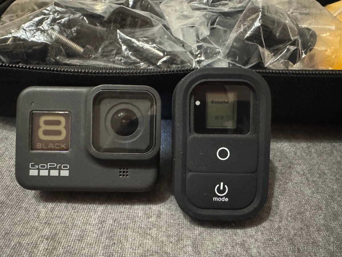 GoPro HERO8 Black + diaľkový ovládač