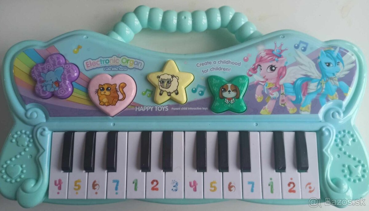 Ponny piano  s 3 funkciami