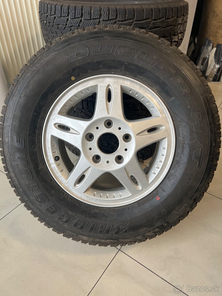 265/70 r17  5x130 rezerva mercedes G