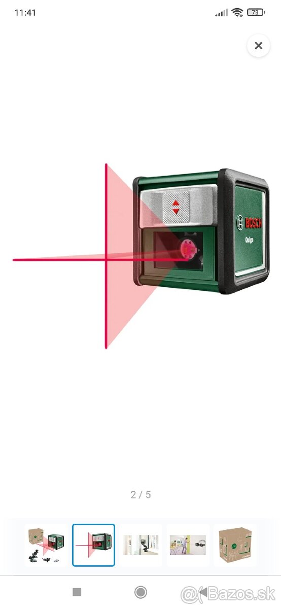 Križovy laser bosch