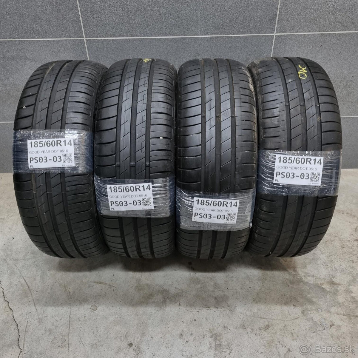 Letné pneumatiky 185/60 R14 GOOD DOT0516