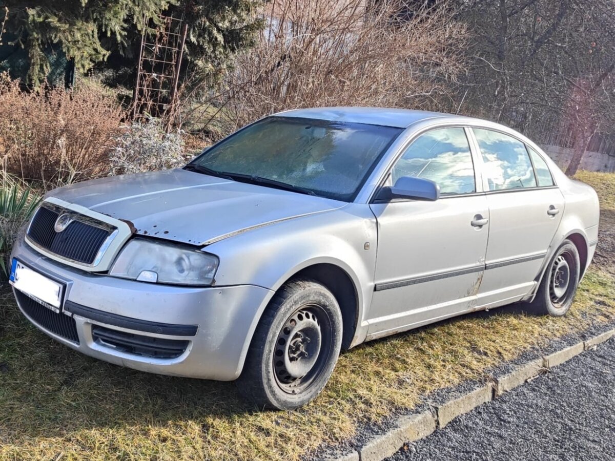 Škoda SUPERB 1,9 TDI NEPOJAZDNÉ