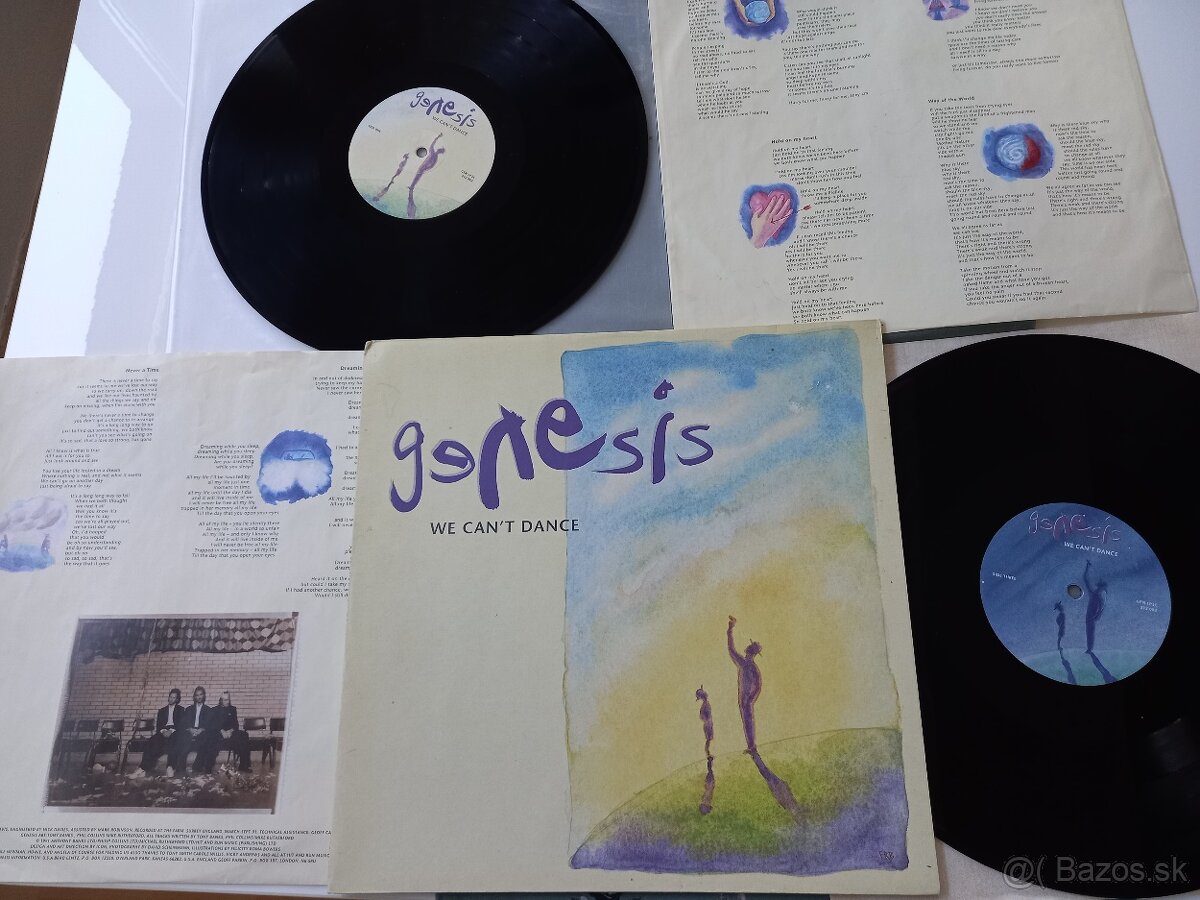 GENESIS  „2 LP We Can t Dance“ /Virgin 1991/rozkl. obal+orig