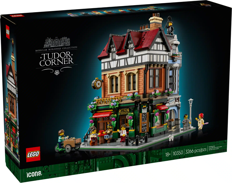 LEGO Modular Buildings: 10350 Tudor Corner