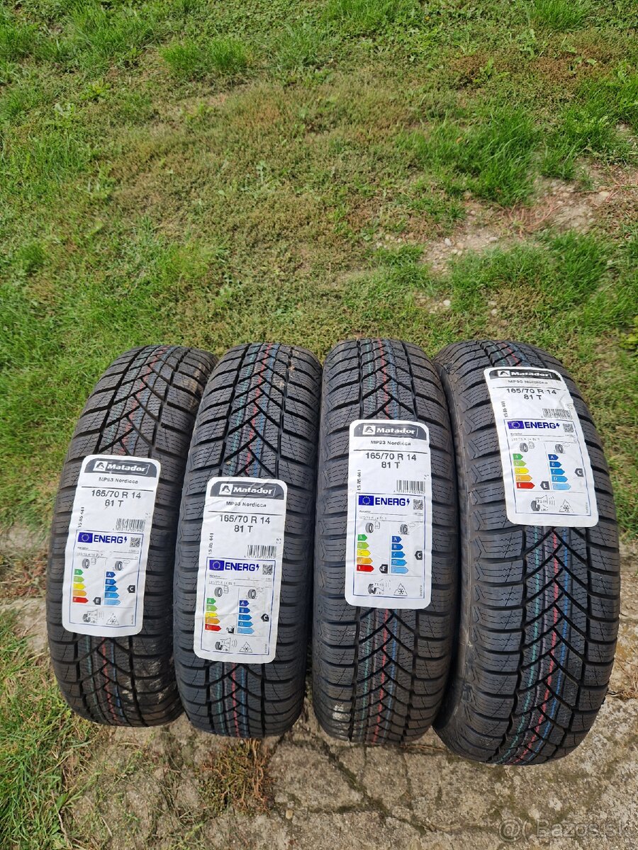 Nové pneu 165/70r14