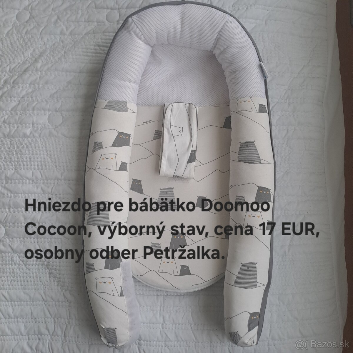 Hniezdo pre bábätko Doomoo Cocoon