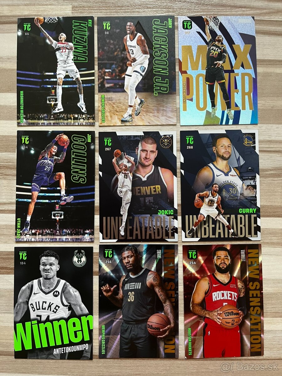 NBA Top Class 2023-24 kartičky