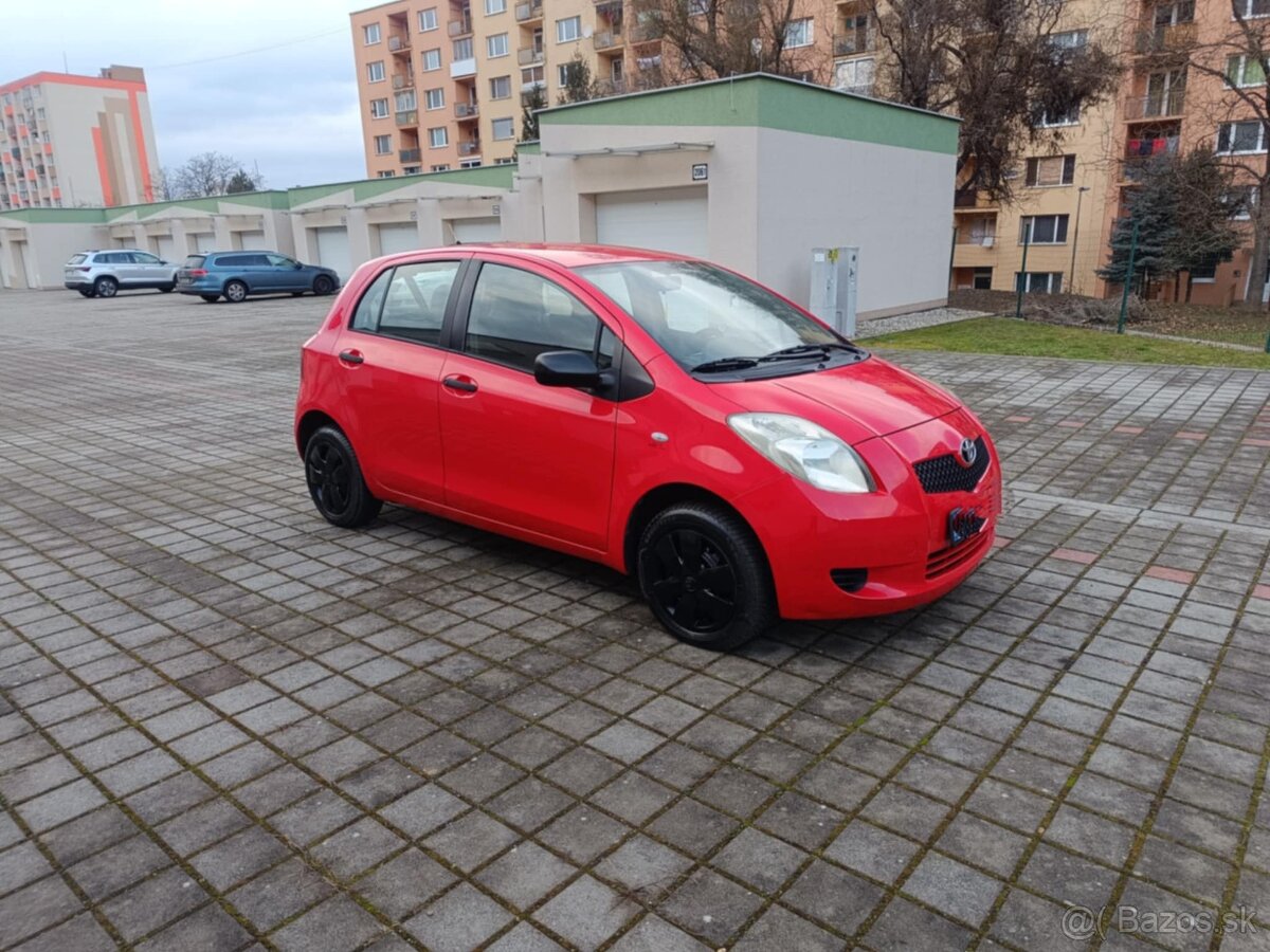 TOYOTA YARIS 1,0 BENZÍN, 51KW, 2008, PÔVODNÝ LAK