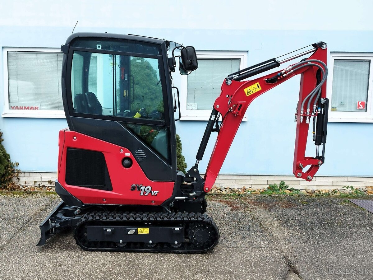 Yanmar SV19VT pasove rypadlo (2 ton) minibager