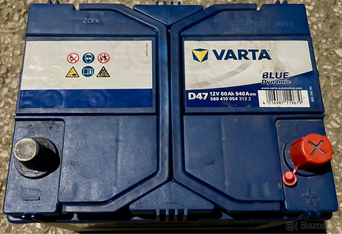 Predám autobatériu VARTA Blue dynamic