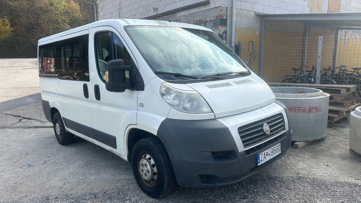 Predám Fiat DUCATO 250/AAMRA/06, 9miestny, 7800 bez DPH