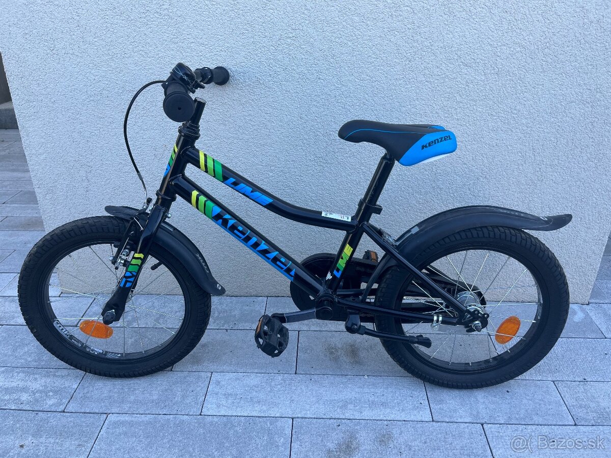 Detsky bicykel Kenzel Lime 16