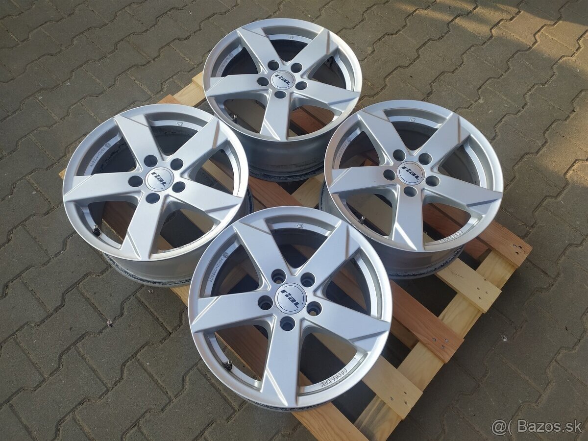 ALU disky Rial 5x112 R16 (Audi, VW, Škoda, Seat)