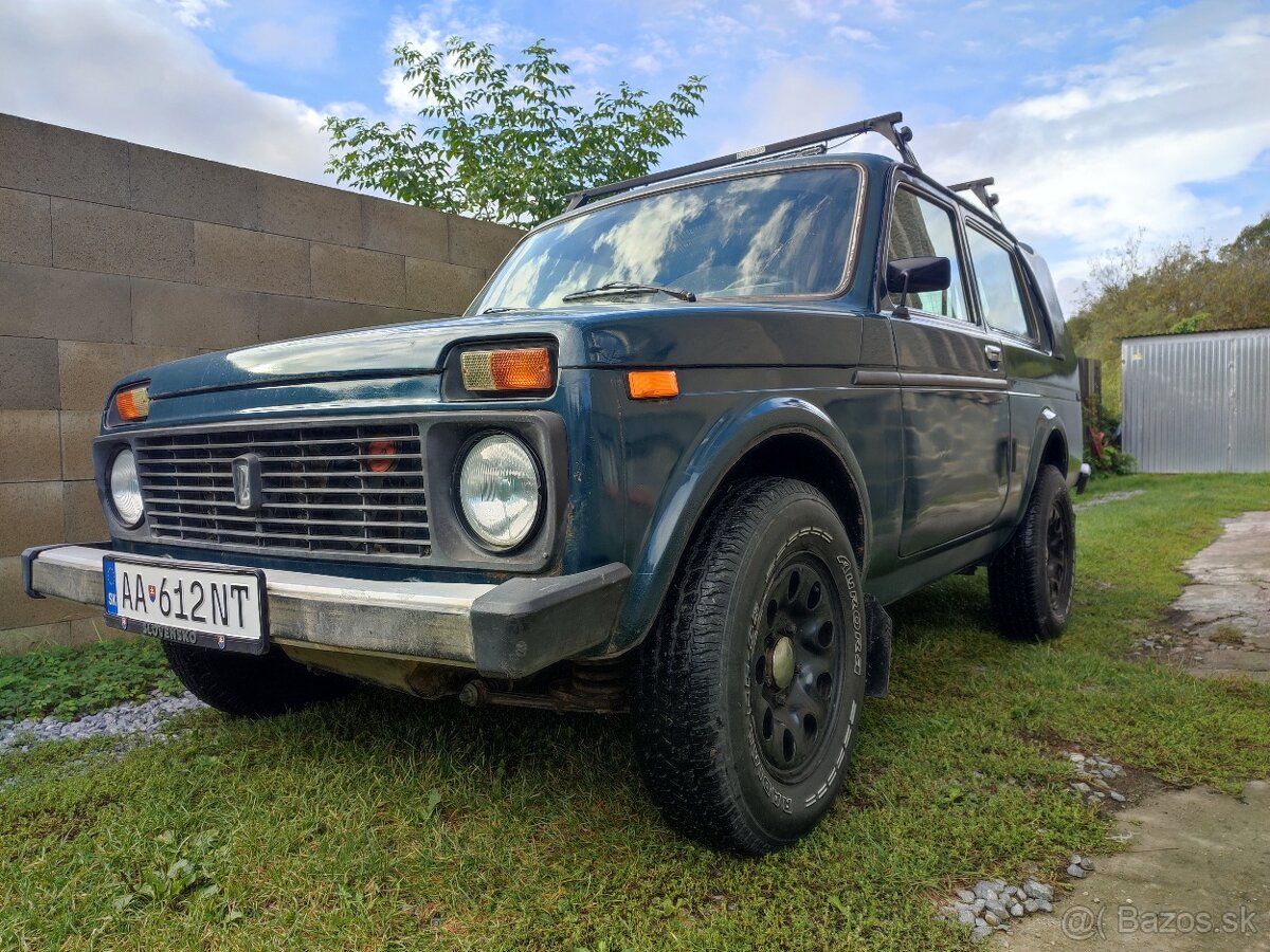 LADA NIVA 1,7i 4x4 2005 špeciál pick-up nová STK EK