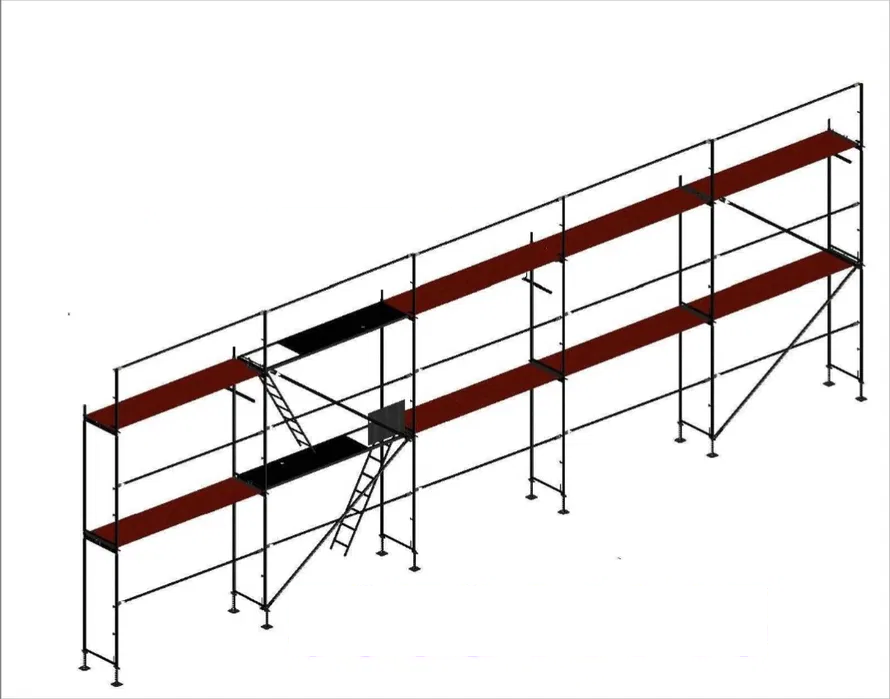 Fasádne lešenie  6x15m