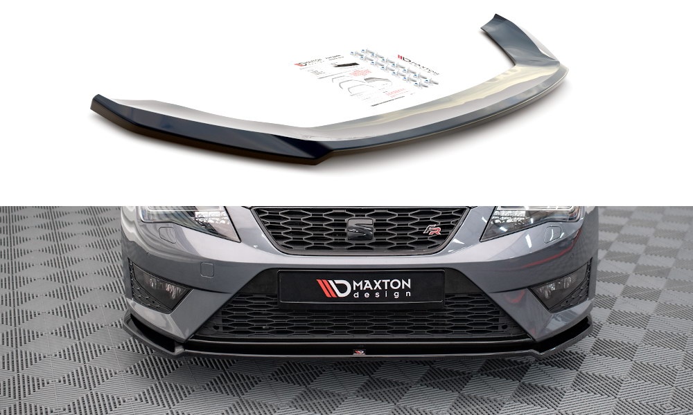 Maxton predný spojler lip splitter Seat Leon 3 FR Cupra