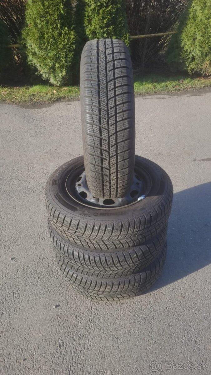 Zimní pneumatiky s disky165/70 R14 T