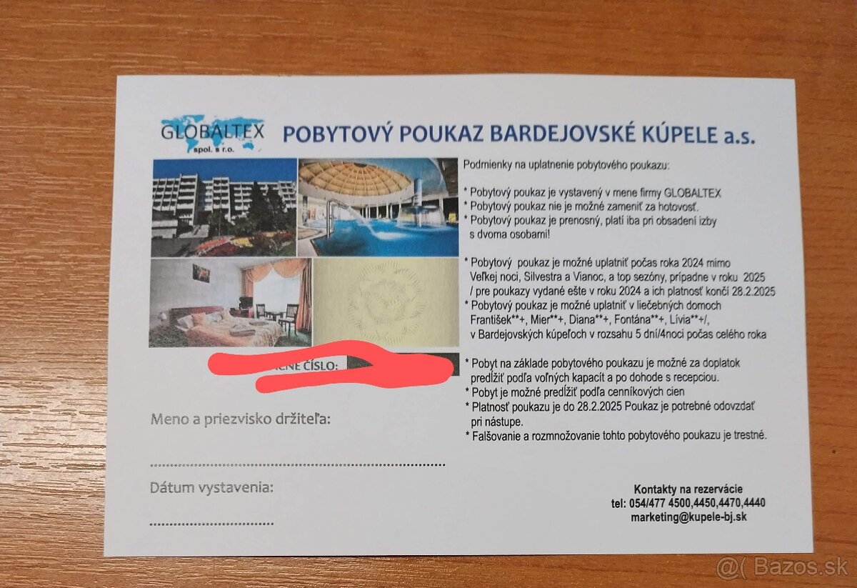 pobytový poukaz Piešťany Hotel Máj