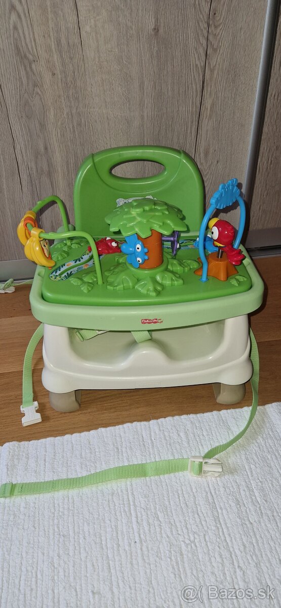 Prenosná jedálenská stolička fisher price