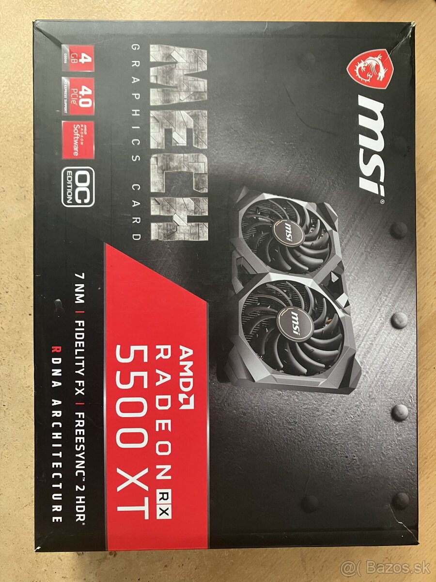 Msi Radeon RX 5500 XT