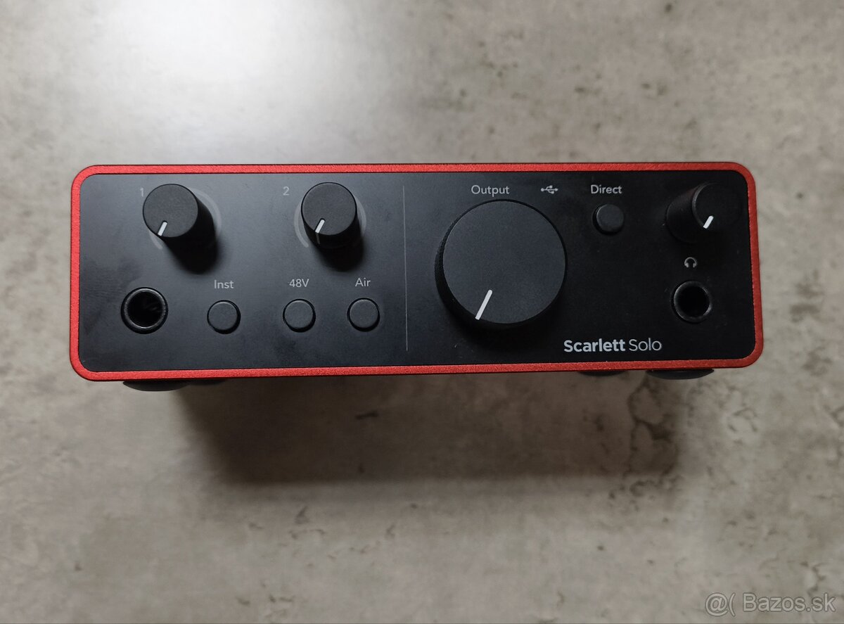 Focusrite Scarlett Solo 4th Gen