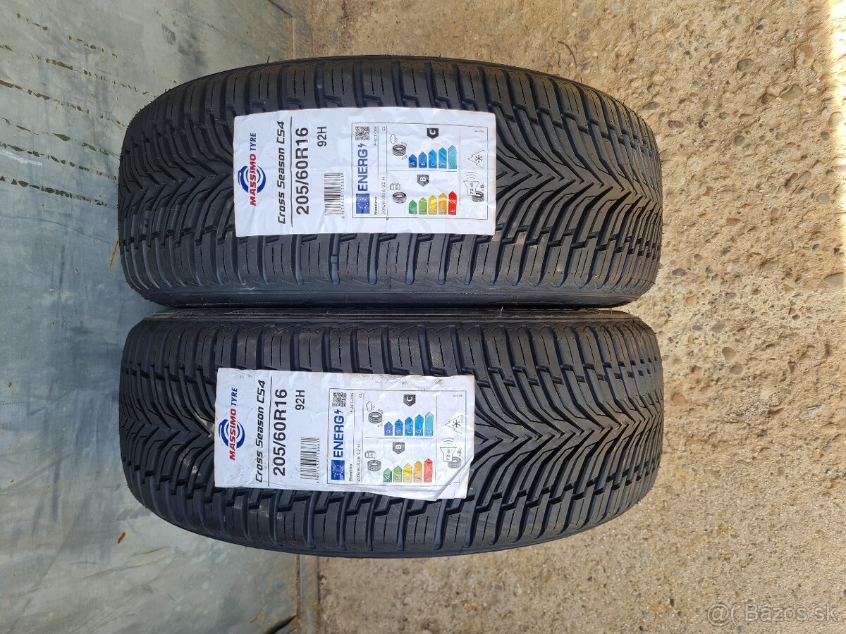 2ks Celorocne 205/60r16