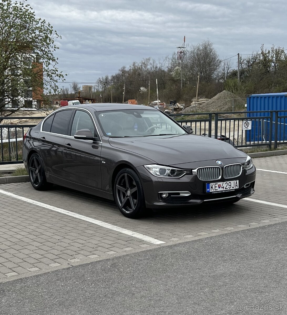 Predám BMW 318d/A- Modern line 2013 hnedá metalíza