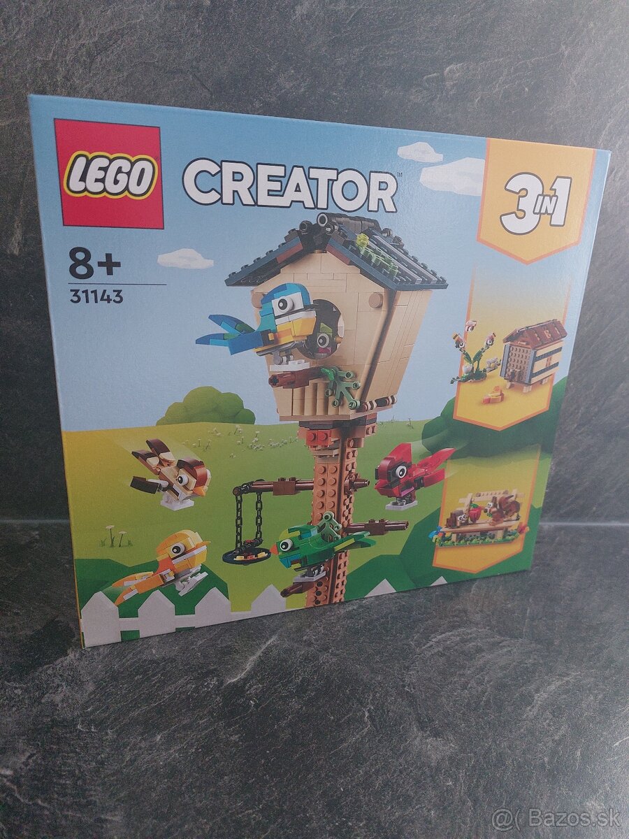 LEGO Creator 31143 Vtáčia búdka 3in1