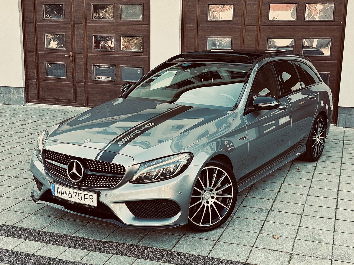 Mercedes C 450 T AMG 4matic BITURBO V6 c43 look