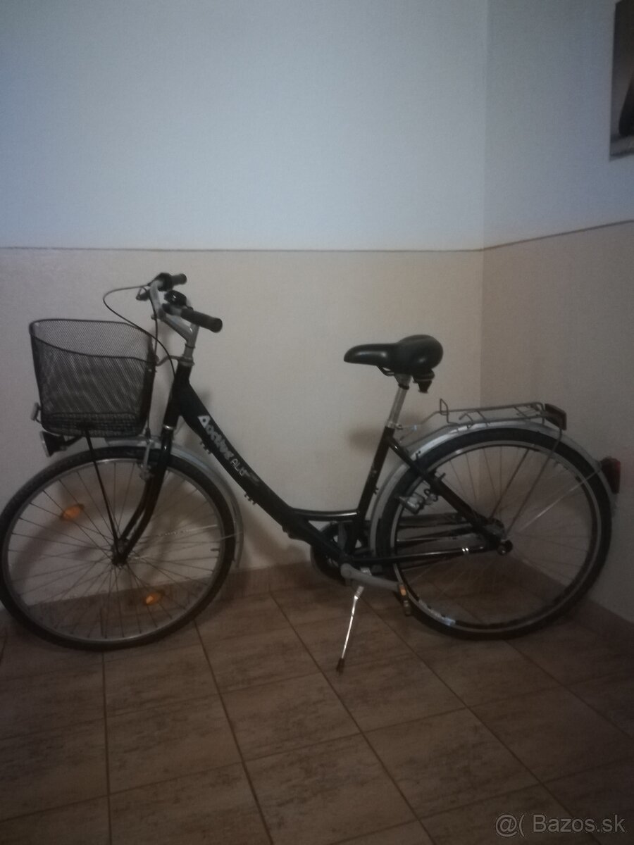 FUNKČNÝ BICYKEL S KOŠÍKOM