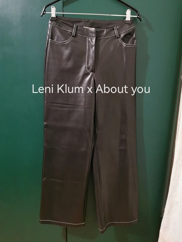 Leni Klum x About you kožené nohavice S