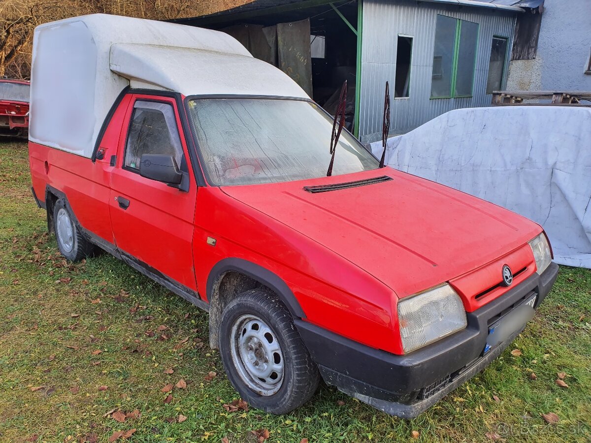 Škoda Favorit Pick-up s TP a ŠPZ