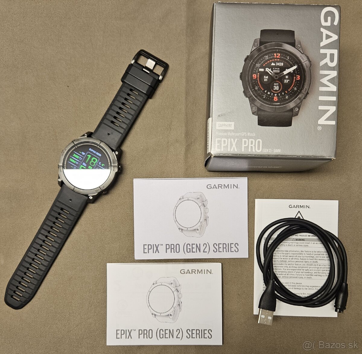 Garmin Epix 2 Pro Sapphire 51 mm Amoled