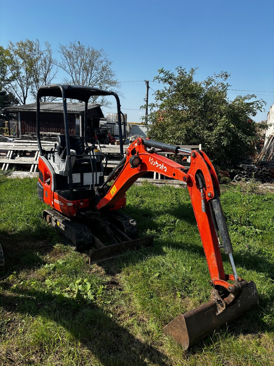 Predám mini Bager Kubota KX015-4