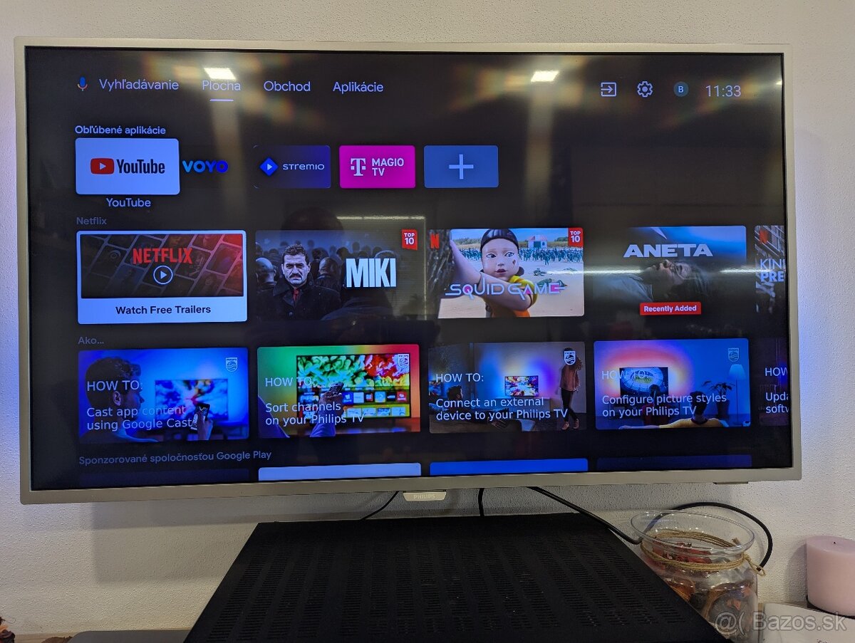 Televízor Philips 43" Android TV Ambilight