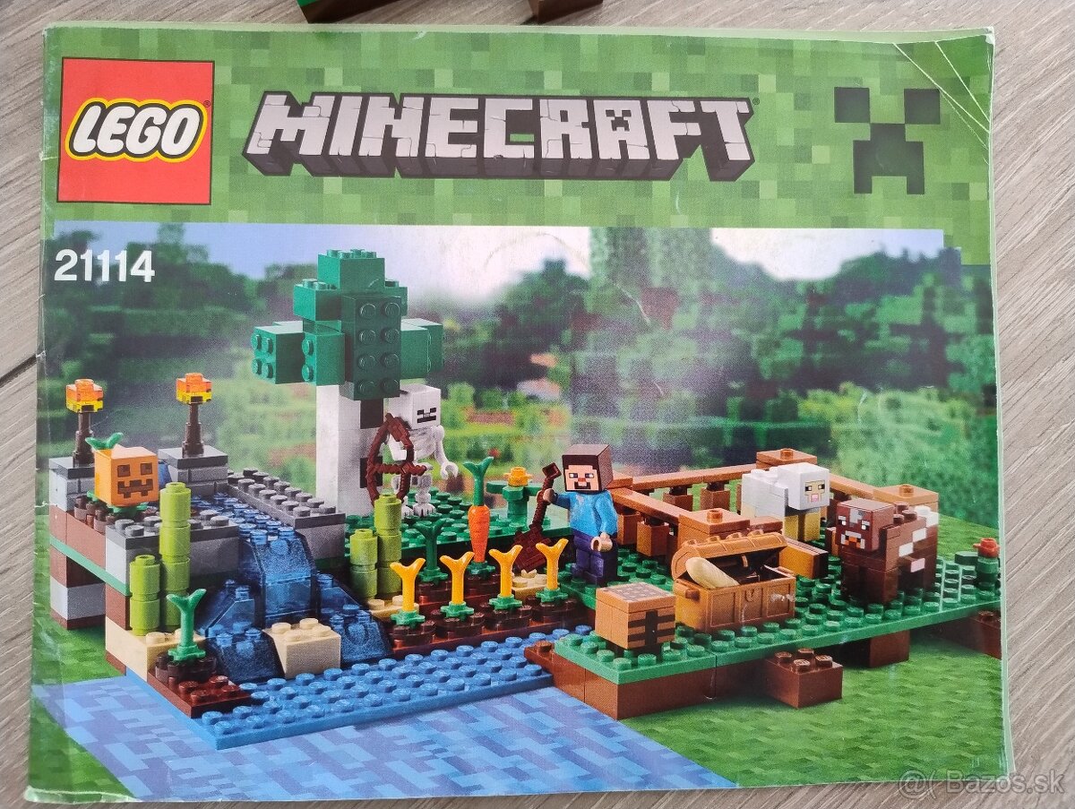 lego minecraft farma