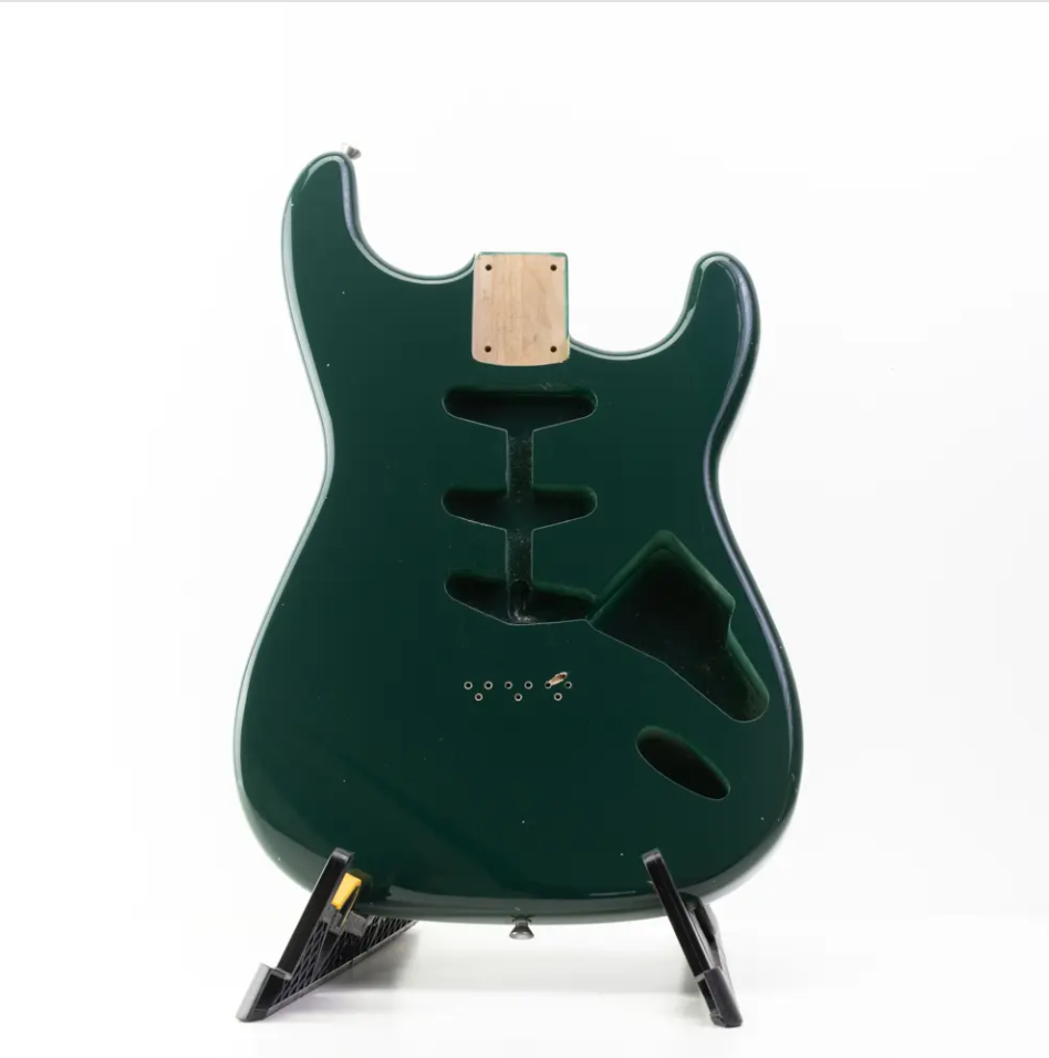 Stratocaster British Racing Green Hardtail body nitro