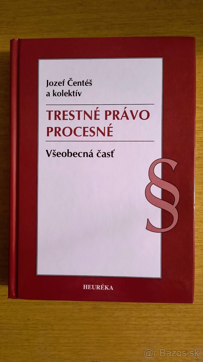 Predám - Trestné právo procesné