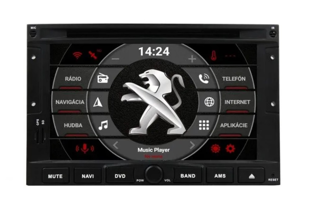 PEUGEOT CITROEN dotyková navigácia dvd usb wifi bt ANDROID