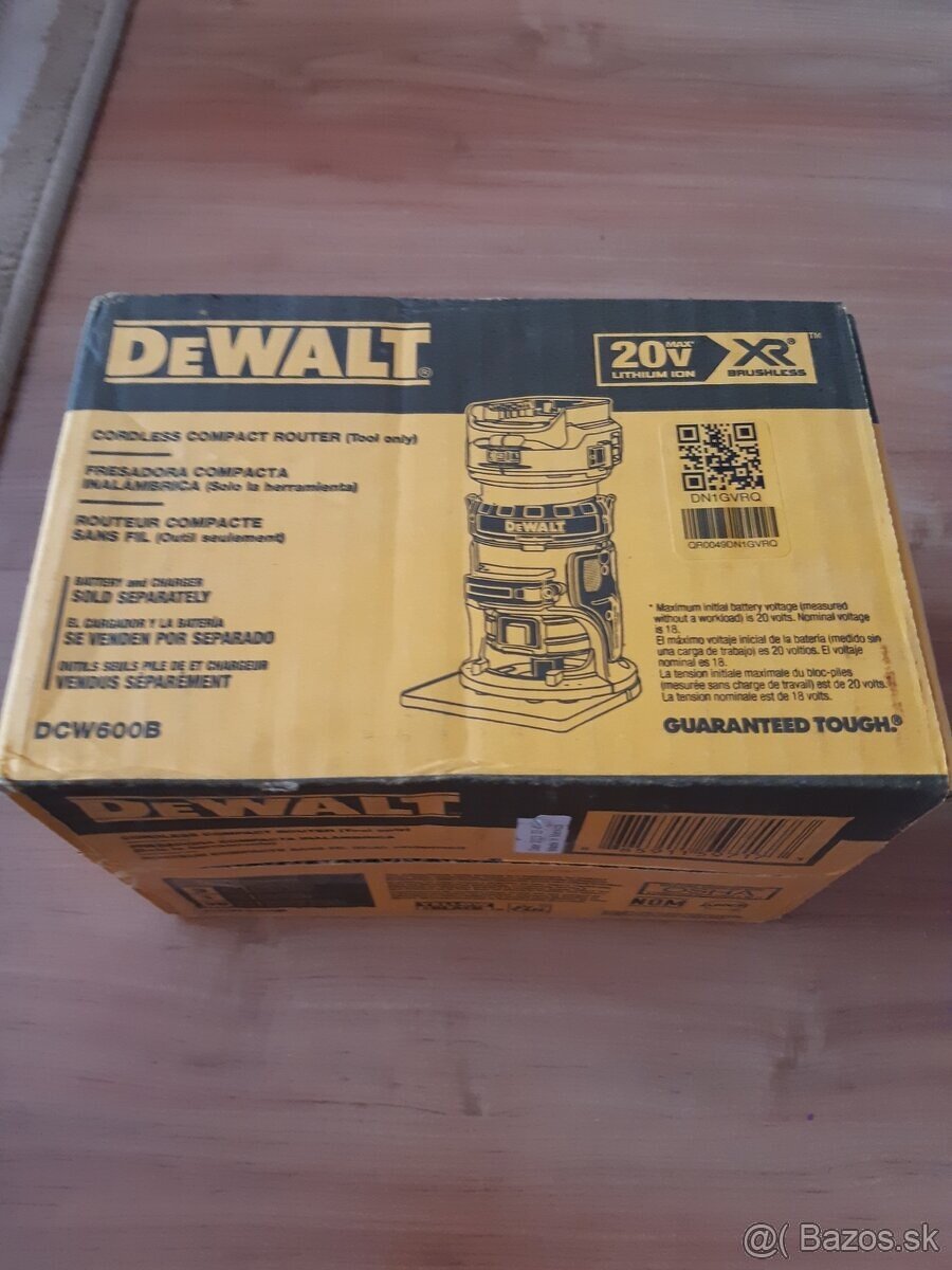 Dewalt horná fréza