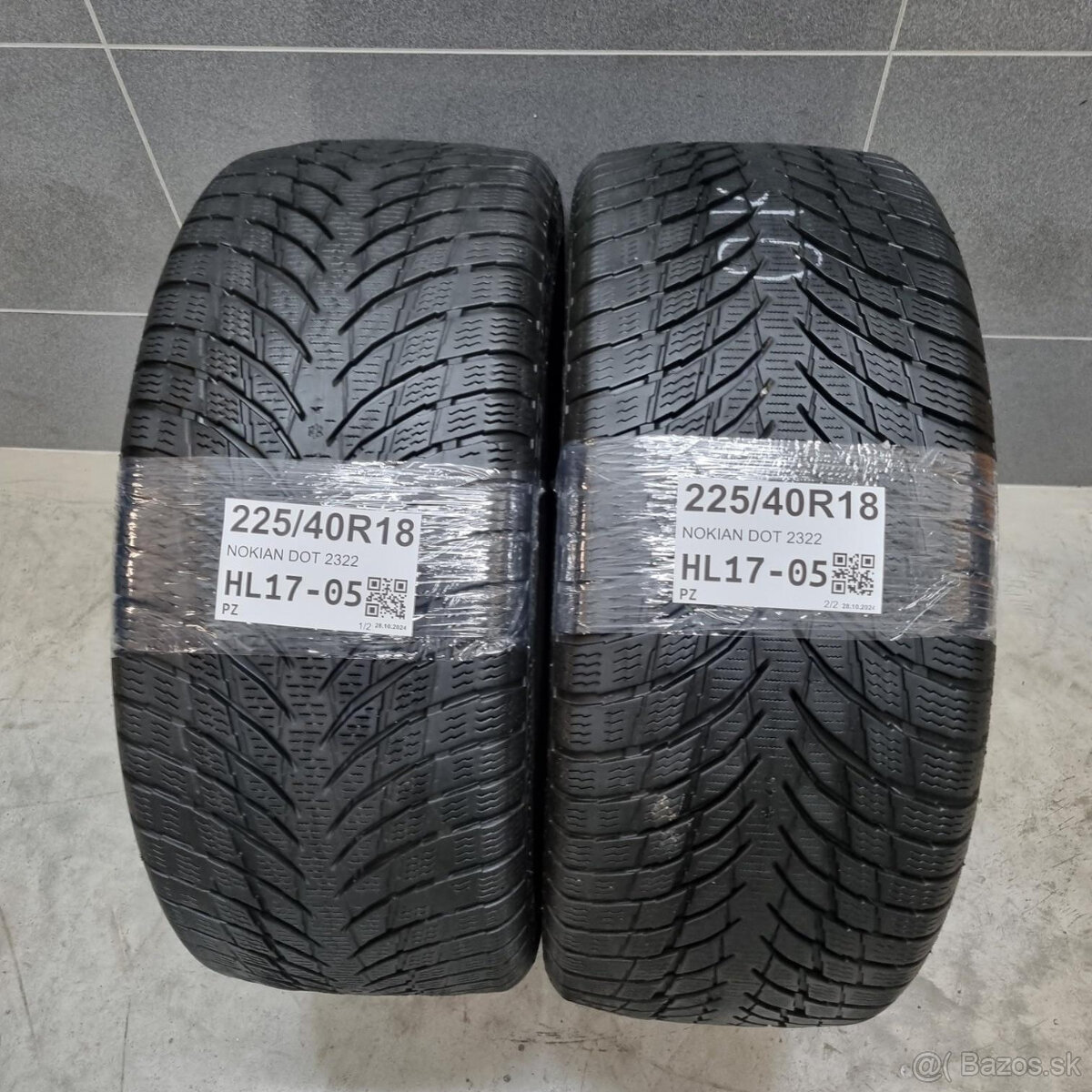 Zimné pneumatiky 225/40 R18 NOKIAN DOT2322