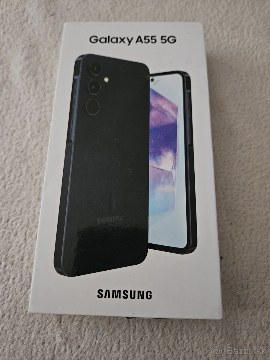 Samsung Galaxy A55 5G 128GB Čierny // NEROZBALENY