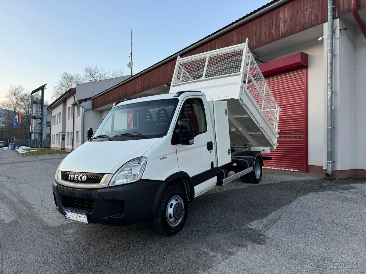 Iveco Daily 3,0l 35C15 3 miestny sklápač do 3,5t (uzávierka)